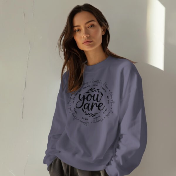 Premium Drop Shoulder Crewneck Sweatshirt – You Are Inspiration - Image 7