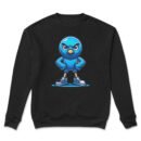 Premium Drop Shoulder Crewneck Sweatshirt – Angry Blue Bird