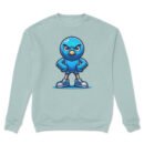 Premium Drop Shoulder Crewneck Sweatshirt – Angry Blue Bird