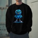 Premium Drop Shoulder Crewneck Sweatshirt – Angry Blue Bird