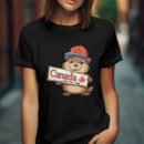 Premium Unisex Crewneck T-Shirt – Cute 'Canada is Not for Sale' Graphic Tee