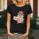 Premium Unisex Crewneck T-Shirt – Cute 'Canada is Not for Sale' Graphic Tee