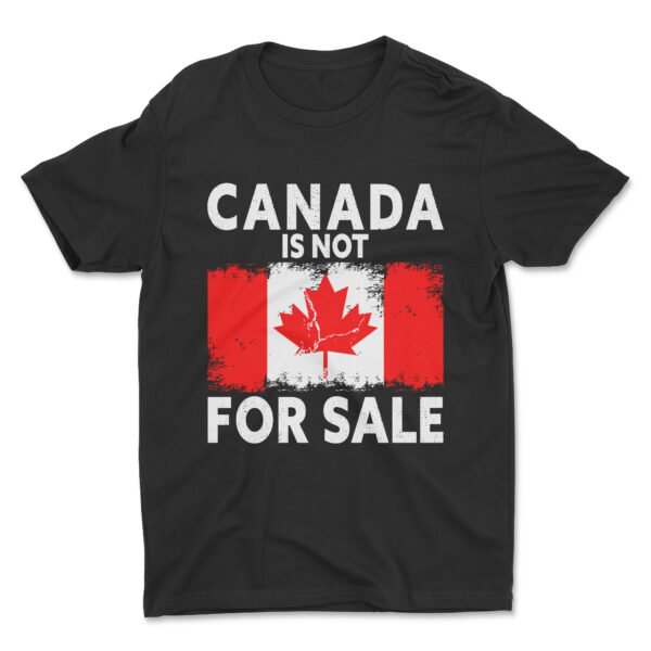 Premium Unisex Crewneck T-Shirt – 'Canada is Not for Sale' Graphic Tee - Image 5