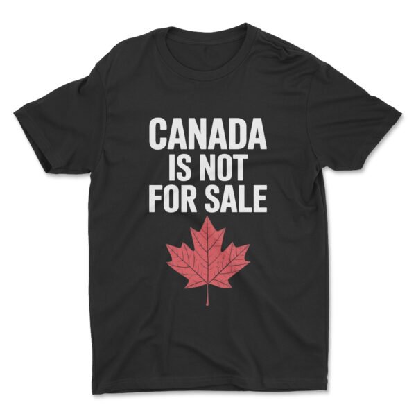 Premium Unisex Crewneck T-Shirt – 'Canada is Not for Sale' Graphic Tee - Image 7