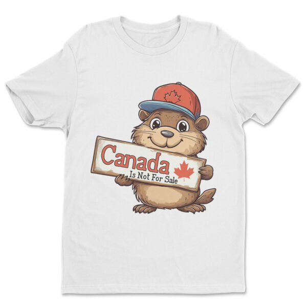 Premium Unisex Crewneck T-Shirt – Cute 'Canada is Not for Sale' Graphic Tee - Image 14