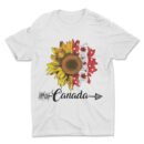 Premium Unisex Crewneck T-Shirt – Sunflower Graphic Tee