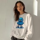 Premium Drop Shoulder Crewneck Sweatshirt – Angry Blue Bird