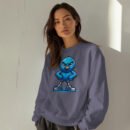 Premium Drop Shoulder Crewneck Sweatshirt – Angry Blue Bird