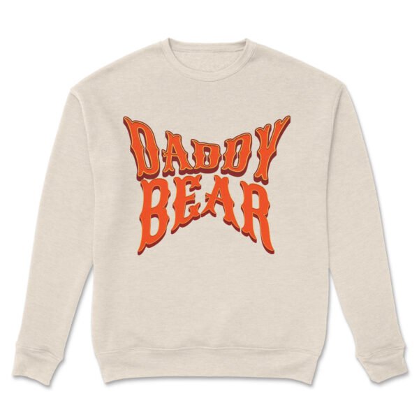 Premium Drop Shoulder Crewneck Sweatshirt - Daddy Bear - Image 6