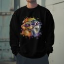 Premium Drop Shoulder Crewneck Sweatshirt – Solar Eclipse Dogs