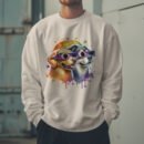 Premium Drop Shoulder Crewneck Sweatshirt – Solar Eclipse Dogs