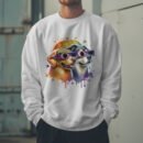 Premium Drop Shoulder Crewneck Sweatshirt – Solar Eclipse Dogs