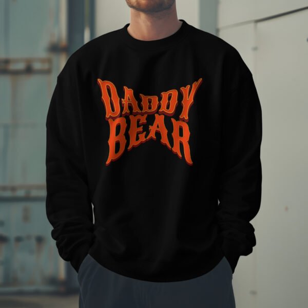 Premium Drop Shoulder Crewneck Sweatshirt - Daddy Bear - Image 4