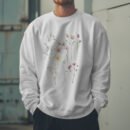 Premium Drop Shoulder Crewneck Floral Sweatshirt