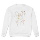Premium Drop Shoulder Crewneck Floral Sweatshirt
