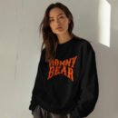 Premium Drop Shoulder Crewneck Sweatshirt - Mommy Bear
