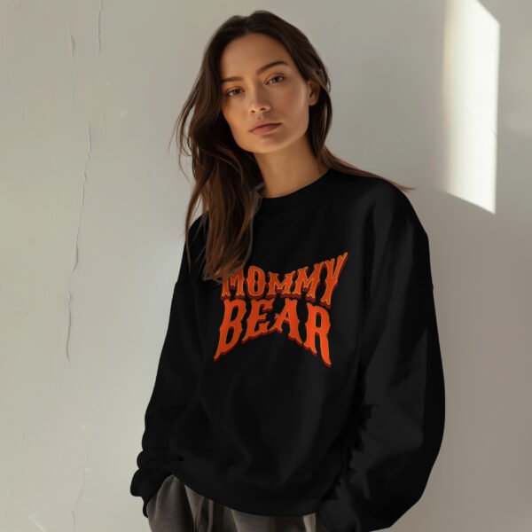 Premium Drop Shoulder Crewneck Sweatshirt - Mommy Bear