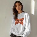 Premium Drop Shoulder Crewneck Sweatshirt - Mommy Bear