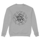 Premium Drop Shoulder Crewneck Sweatshirt – You Are Inspiration