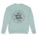 Premium Drop Shoulder Crewneck Sweatshirt – You Are Inspiration