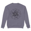 Premium Drop Shoulder Crewneck Sweatshirt – You Are Inspiration