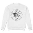 Premium Drop Shoulder Crewneck Sweatshirt – You Are Inspiration