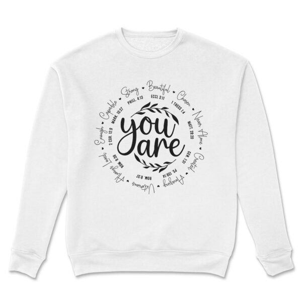 Premium Drop Shoulder Crewneck Sweatshirt – You Are Inspiration - Image 13