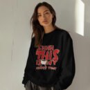 Premium Unisex Crewneck Sweatshirt – 'Shhh… This Is My Coffee Time' Funny Graphic Pullover