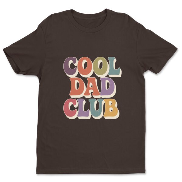 Premium Unisex Crewneck T-Shirt – 'Cool Dad Club' Graphic Tee - Image 13