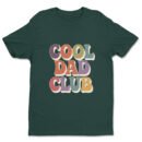 Premium Unisex Crewneck T-Shirt – 'Cool Dad Club' Graphic Tee
