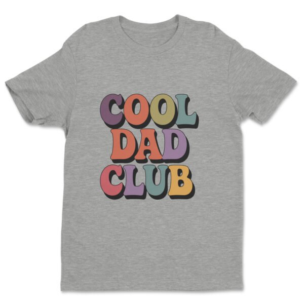 Premium Unisex Crewneck T-Shirt – 'Cool Dad Club' Graphic Tee - Image 11