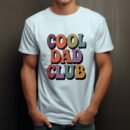 Premium Unisex Crewneck T-Shirt – 'Cool Dad Club' Graphic Tee