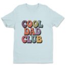Premium Unisex Crewneck T-Shirt – 'Cool Dad Club' Graphic Tee