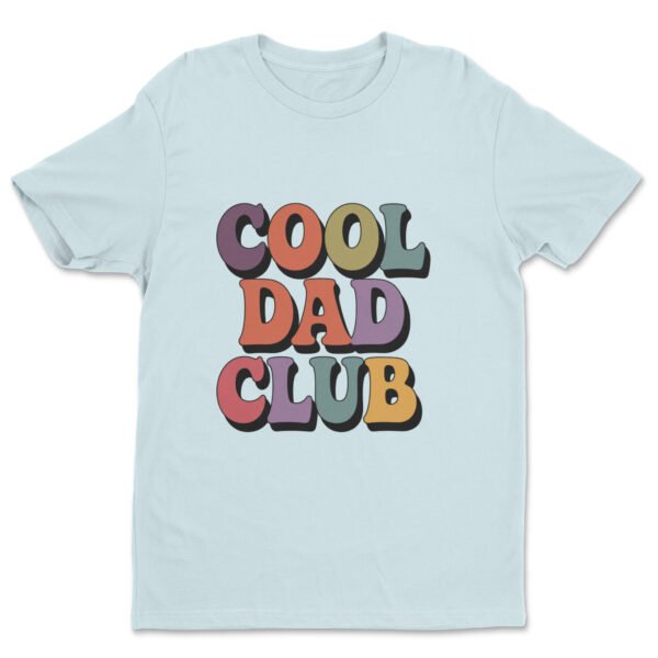 Premium Unisex Crewneck T-Shirt – 'Cool Dad Club' Graphic Tee - Image 9
