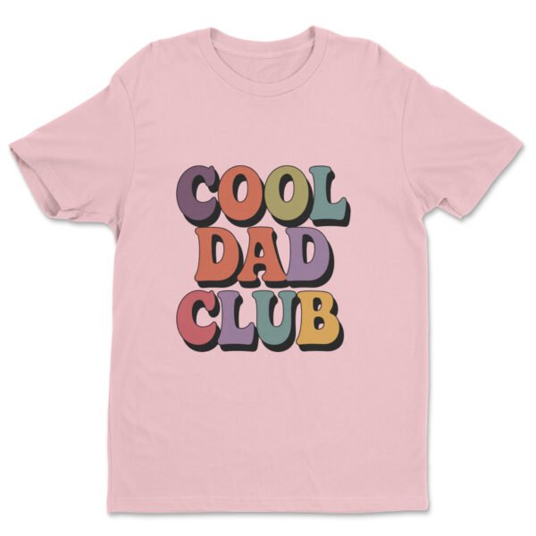 Premium Unisex Crewneck T-Shirt – 'Cool Dad Club' Graphic Tee - Image 10