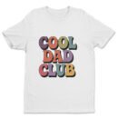 Premium Unisex Crewneck T-Shirt – 'Cool Dad Club' Graphic Tee