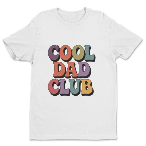 Premium Unisex Crewneck T-Shirt – 'Cool Dad Club' Graphic Tee - Image 7