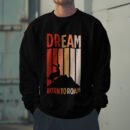 Premium Unisex Crewneck Sweatshirt – 'Dream Born to Roam' Graphic Pullover