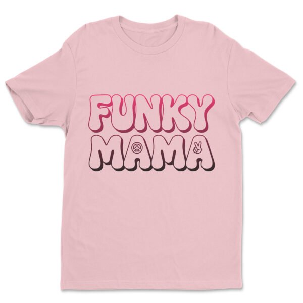 Premium Unisex Crewneck T-Shirt – 'Funky Mama' Graphic Tee - Image 11