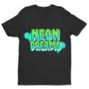 Premium Unisex Crewneck T-Shirt – 'Neon Dreams' Bold Graffiti-Style Graphic Tee