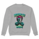 Premium Unisex Crewneck Sweatshirt – 'Deadplay Mode' Graphic Pullover