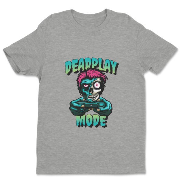 Premium Crewneck Unisex T-Shirt – 'Deadplay Mode' Graphic Tee - Image 7