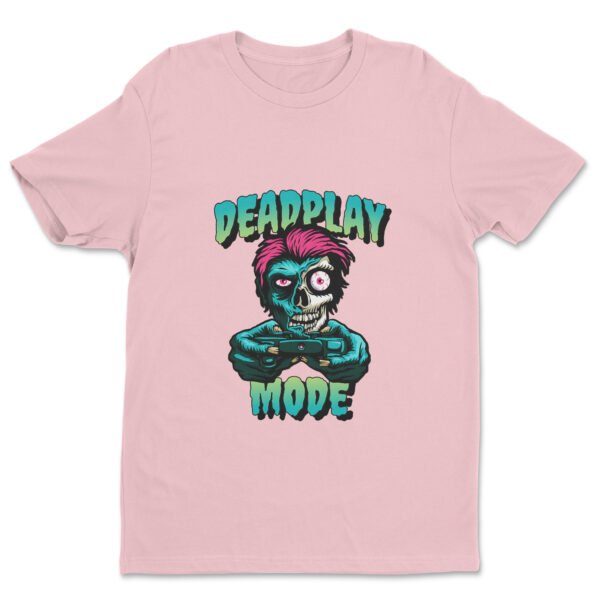 Premium Crewneck Unisex T-Shirt – 'Deadplay Mode' Graphic Tee - Image 6