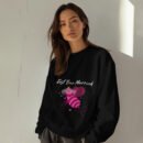Premium Unisex Crewneck Sweatshirt – 'Just Bee Married' Cute Newlywed Bee Graphic Pullover